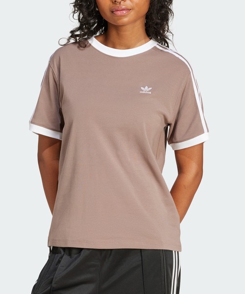 【関税・送料込み】adidas ラッフル スリーストライプス Tシャツ adidas｜【公式】アディダス adidas adidas Originals ラッフル