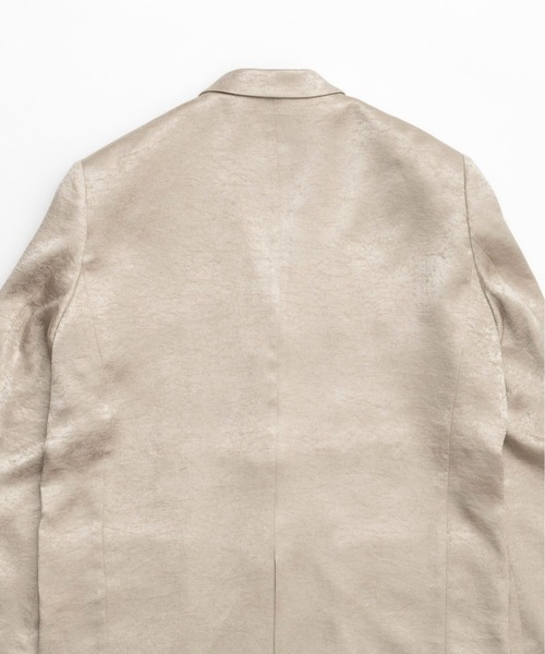 MAISON SPECIAL ジャケット テーラードジャケット Satin Jacket