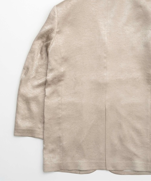 MAISON SPECIAL ジャケット テーラードジャケット Satin Jacket
