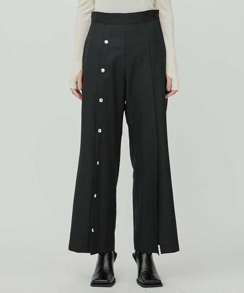 UJOH（ウジョー） パンツ 「UJOH/ウジョー」「STUDIOUS別注」ボタン