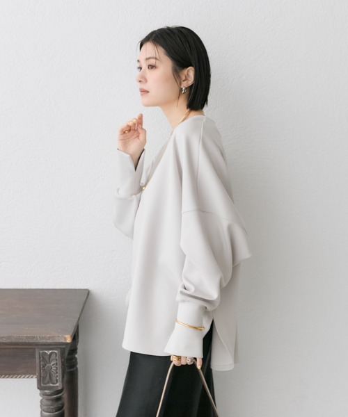 RIVE DROITE（リヴドロワ） tシャツ ダンボールポンチョプルオーバー