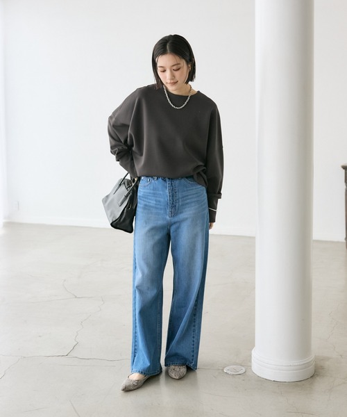 RIVE DROITE(リヴドロワ) tシャツ ダンボールポンチョプルオーバー RIVE DROITE(リヴドロワ) tシャツ ダンボールポンチョプルオーバー