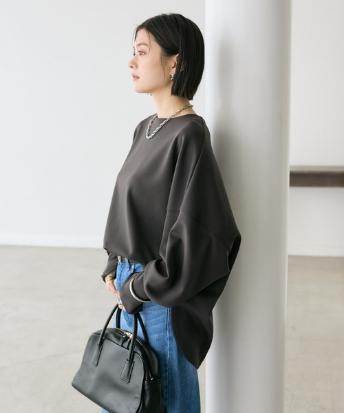 RIVE DROITE（リヴドロワ） tシャツ ダンボールポンチョプルオーバー