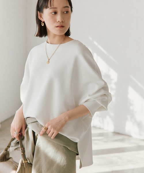 RIVE DROITE（リヴドロワ） tシャツ ダンボールポンチョプルオーバー