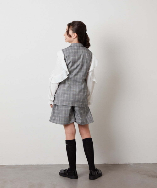 美品✨a.v.v フォーマルセットアップ 女の子 キッズ 120 a.v.v セットアップ 「140-150」「セットアップ対応」スリーブ