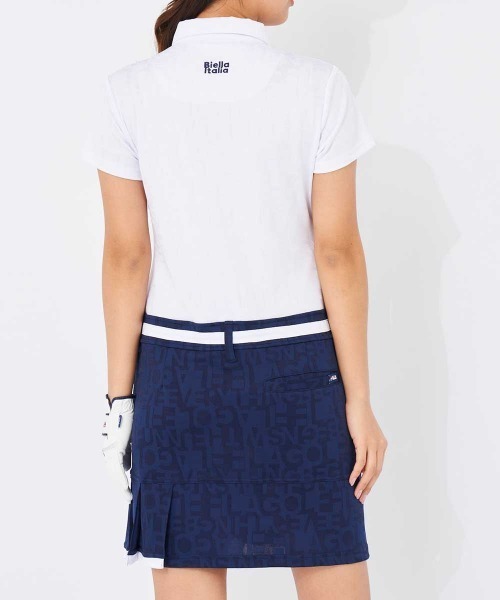 FILAGOLF レディース　半袖　ワンピース　青　L FILA GOLF ワンピース 「FILA GOLF/フィラゴルフ」レディース