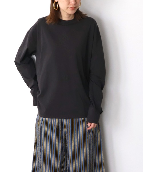 tシャツ ベーシックロングT-shirt レディース