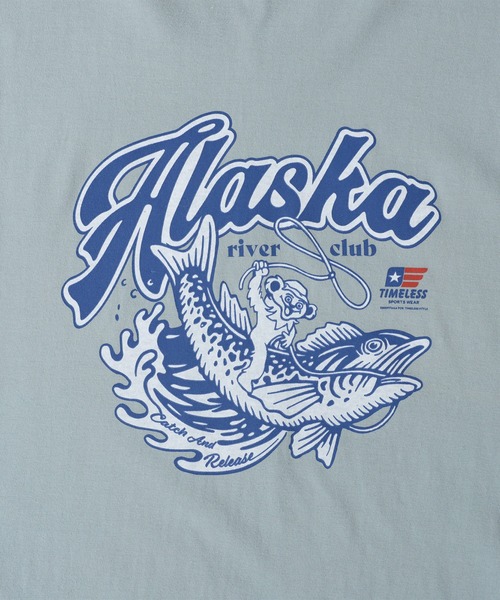 ALASKA Tシャツロングスリーブ tシャツ ALASKA” 5.6oz L/S T-SHIRT - ”ALASKA” ロングスリーブT