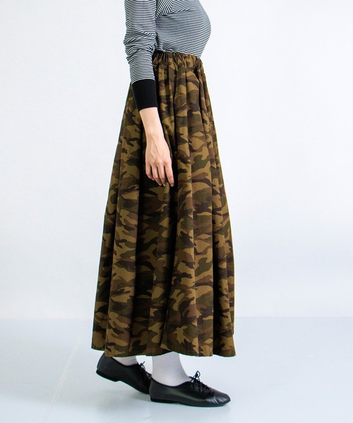 D.M.G. スカート 「D.M.G. / ディーエムジー」 リップストップ迷彩