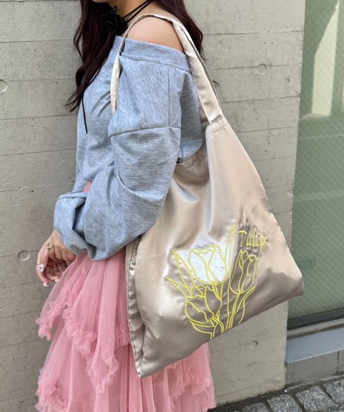 国内配送★セザンヌ たっぷり収納 刺繍 コットン トートバッグ 限定カラー sasicco 正規販売店 日本製 柔道着の生地を使用した