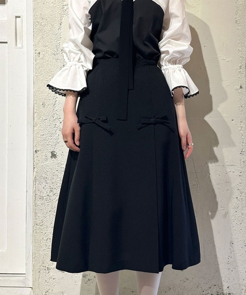 スカート リボン ド スカート レディース : 84600997 : ZOZOTOWN Yahoo 