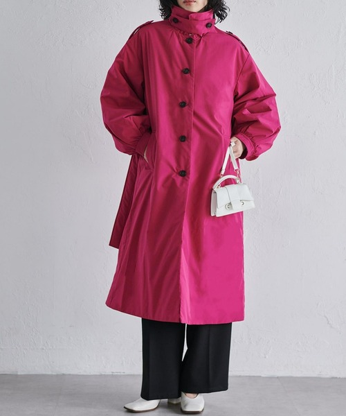 RANAN（ラナン） ステンカラーコート コート 「カポック」エコダウン