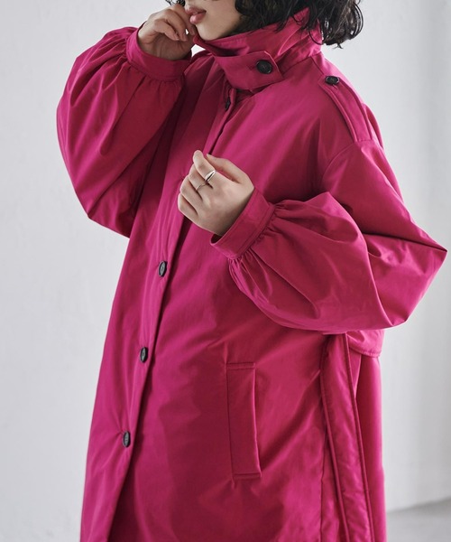 RANAN（ラナン） ステンカラーコート コート 「カポック」エコダウン