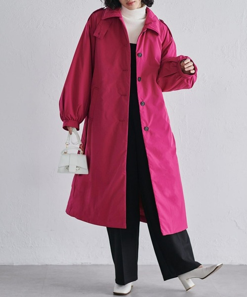 RANAN（ラナン） ステンカラーコート コート 「カポック」エコダウン