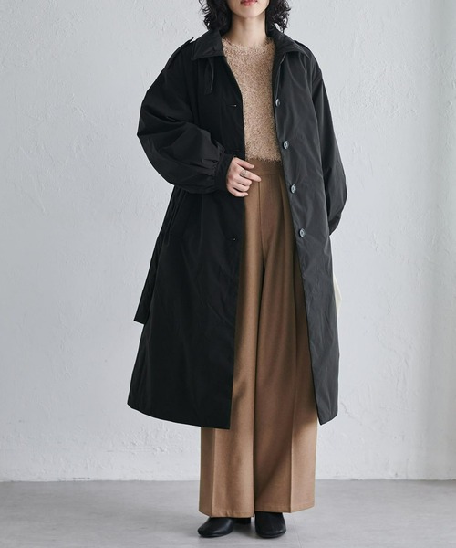 RANAN（ラナン） ステンカラーコート コート 「カポック」エコダウン