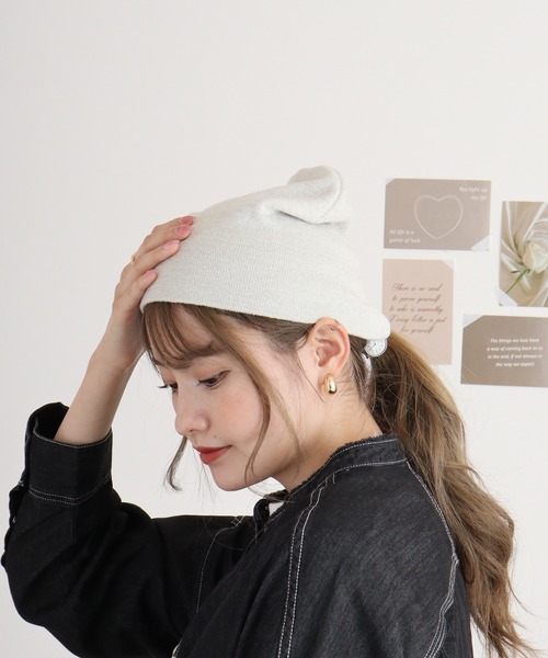 FUNALIVE（ファンアライブ） ニット帽 ニットキャップ ラメニット