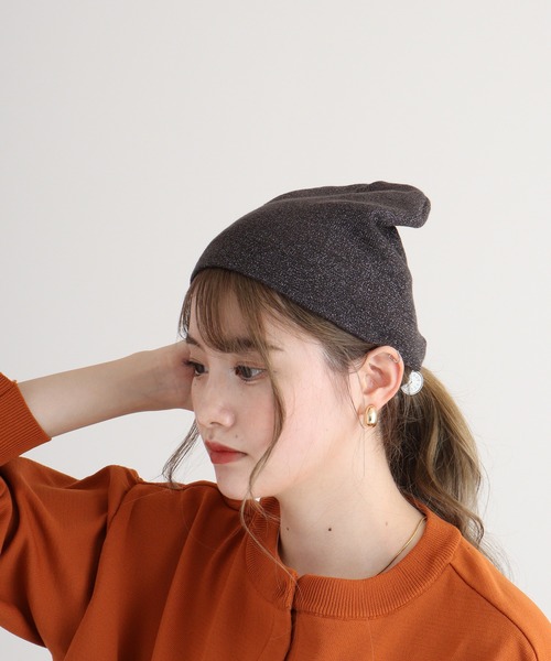 FUNALIVE（ファンアライブ） ニット帽 ニットキャップ ラメニット