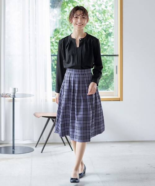 大きいサイズボルドースカート（レディースボトムス、パンツ