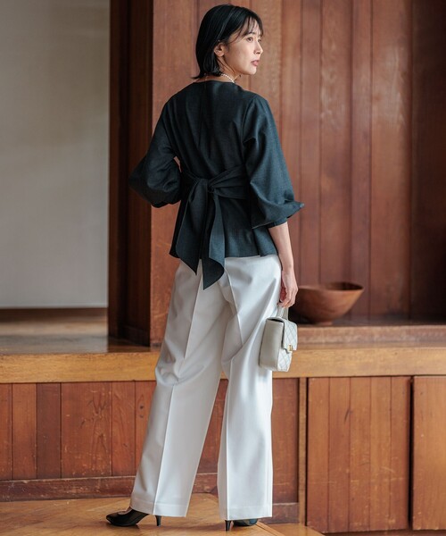 23区（ニジュウサンク） ブラウス シャツ 「CLASSY.10月号掲載/洗える