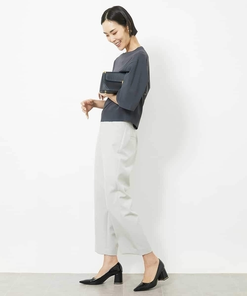 MICHEL KLEIN（ミッシェルクラン） パンツ 「定番人気」ストレッチ