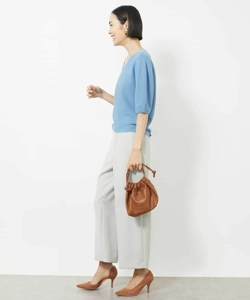 MICHEL KLEIN（ミッシェルクラン） パンツ 「定番人気」ストレッチ