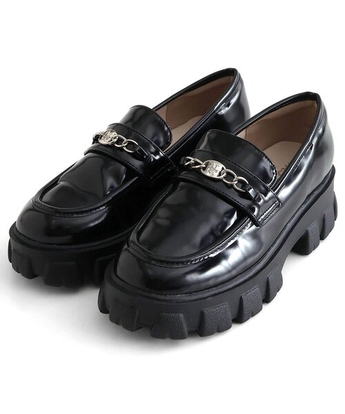 LGチェーンローファー ジルスチュアート シュー JILLSTUART shoe チェーンモチーフ