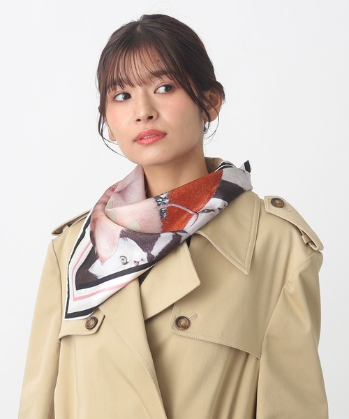 PAUL&JOE スカーフ バンダナ 「WEB限定」シルクツイルスカーフ