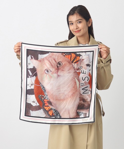 PAUL&JOE スカーフ バンダナ 「WEB限定」シルクツイルスカーフ