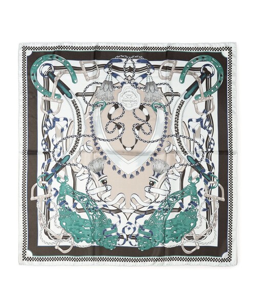 manipuri スカーフ バンダナ RIBBON シルクスカーフ レディース
