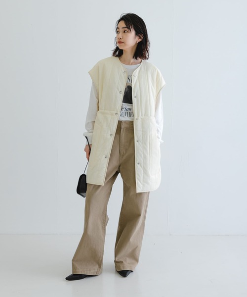 とも様　United TOKYO ベンドレカットダウンベスト WOMEN ベンドレカットダウンベスト(FREE BLACK): : ウィメンズ｜UNITED