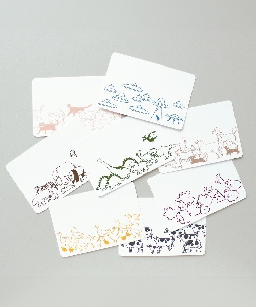 COMMON WARE（コモンウェアー） 手帳 EC:アララミニカード 犬猫行列