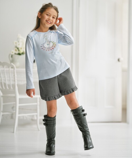 パンツ 「110-140cm」カットショート キッズ 子供服 女の子 : ZOZOTOWN