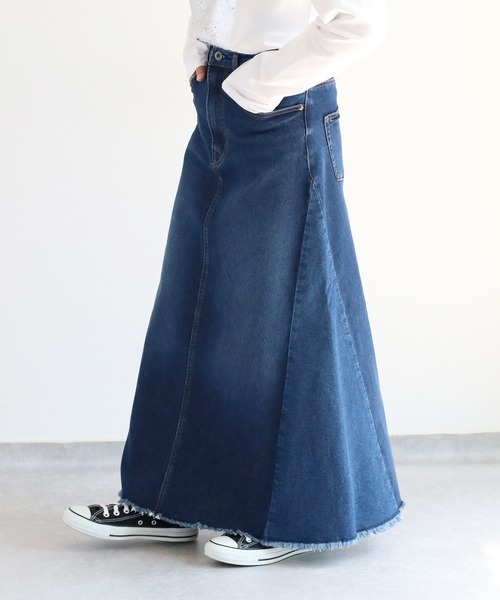 cepo（セポ） デニムスカート 「セットアップ可能」リメイクデニム