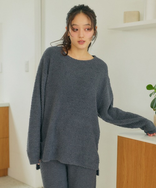 パジャマ ルームウェア 「LAFUKU/ラフク」もちふわマシュマロニット