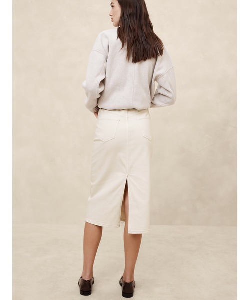 BANANA REPUBLIC スカート FACTORY STORE デニムミディペンシル