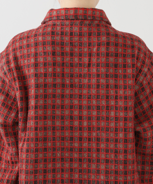 BRAIN DEAD（ブレインデッド） ブラウス シャツ CHECK MATE FLANNEL