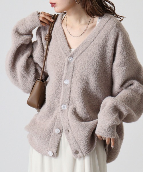 FUNALIVE（ファンアライブ） カーディガン WS select フェザーヤーン