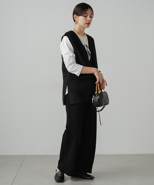 Loungedress 「LOUNGEDRESS」 ノースリーブブラウス FREE グレー