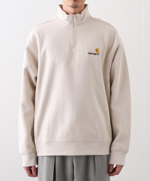 Carhartt WIP tシャツ CARHARTT ハーフジップアメリカン
