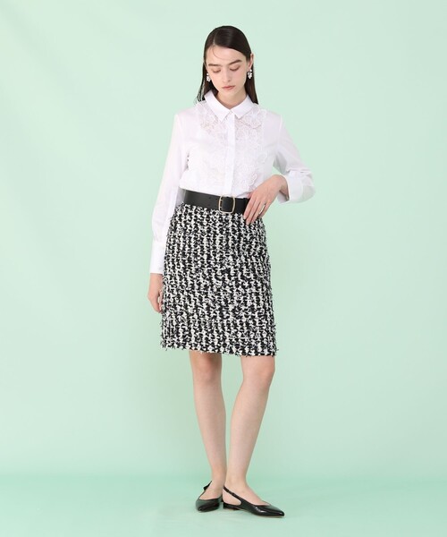 ANAYI（アナイ） スカート 「セットアップ対応商品」モノトーン