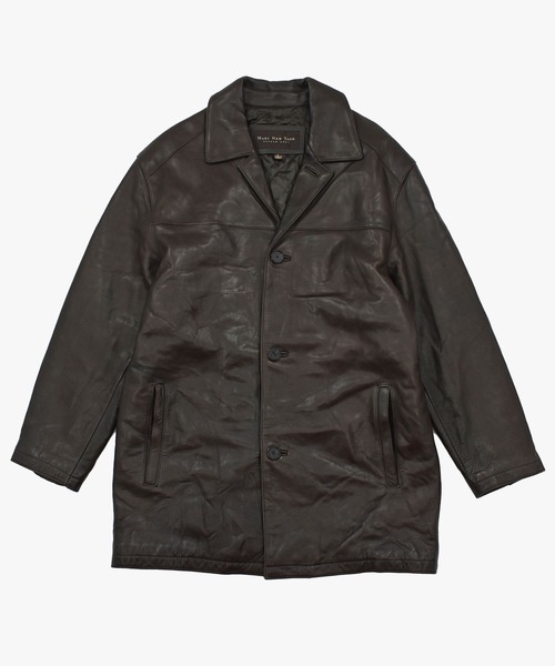革ジャン ライダース 90-00's MARK NEW YORK レザージャケット メンズ