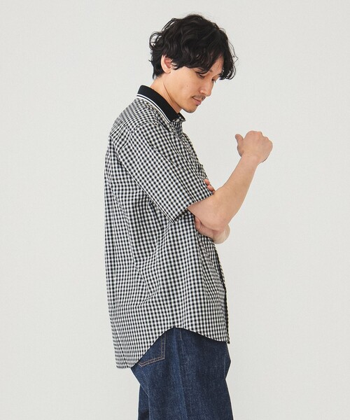 シャツ 「別注」FRED PERRY / タータン リブカラーシャツ メンズ レディース