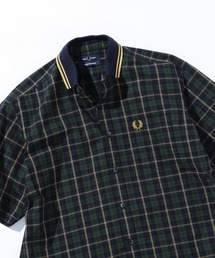 シャツ 「別注」FRED PERRY / タータン リブカラーシャツ メンズ レディース｜ZOZOTOWN Yahoo!店
