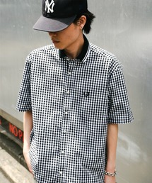 シャツ 「別注」FRED PERRY / タータン リブカラーシャツ メンズ レディース｜ZOZOTOWN Yahoo!店