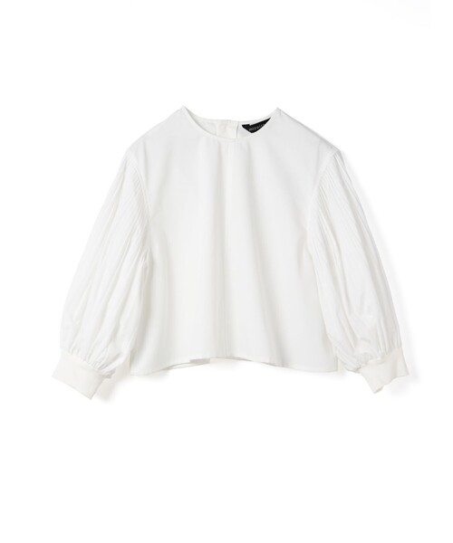 mizuiroind（ミズイロインド） tシャツ プリーツパフスリーブプル 