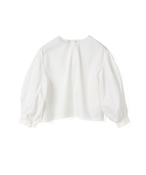 tシャツ mizuiro ind プリーツパフスリーブプルオーバー レディース 楽天市場】【50%OFF】ミズイロインド mizuiro ind プリーツ