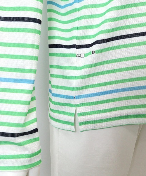 Picone CLUB tシャツ マルチボーダープルオーバー レディース