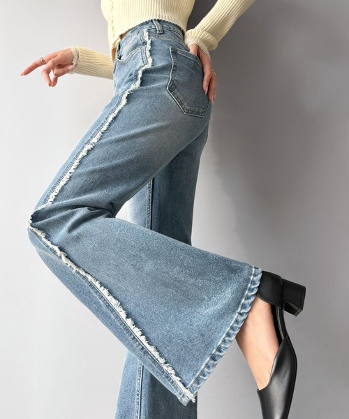 mily bilet ジーンズ デニム デニムパンツ 「mily bilet」とにかく美脚