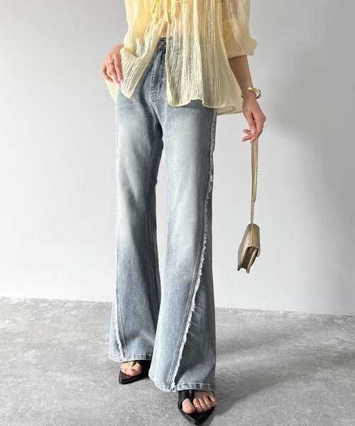 mily bilet ジーンズ デニム デニムパンツ 「mily bilet」とにかく美脚