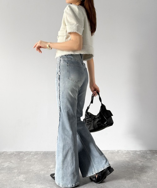 mily bilet ジーンズ デニム デニムパンツ 「mily bilet」とにかく美脚